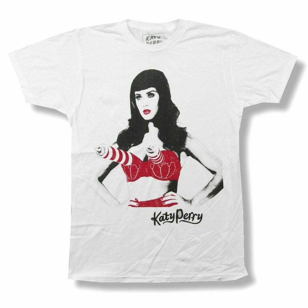 Katy Perry White Showdown T-Shirt